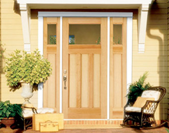 Replacement entrance doors