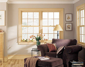 Wood replacement windows