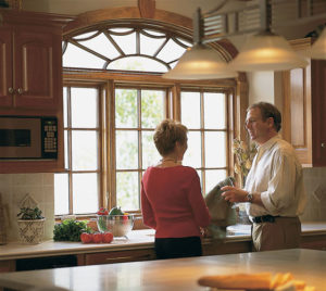 Pella wood windows - elliptical top