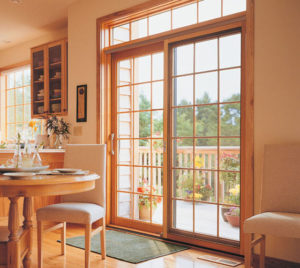 Pella wood patio doors