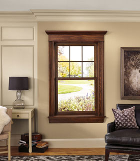 Intergrity insert double hung window