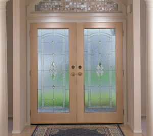 Simpson interior glass door