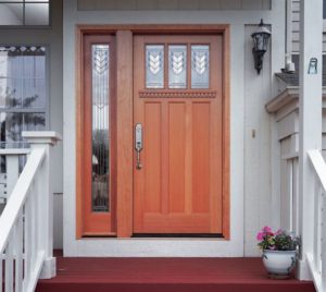 Simpson wood front door
