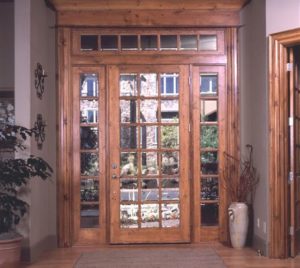 Simpson wooden glass interior door
