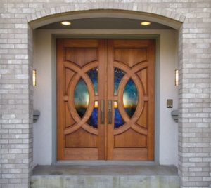 Simpson exterior specialty shape doors