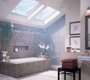 VELUX solar skylights