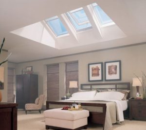 VELUX solar skylight