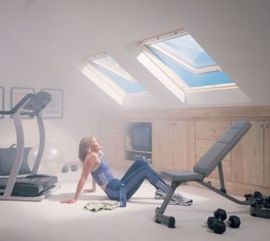 VELUX solar powered skylights