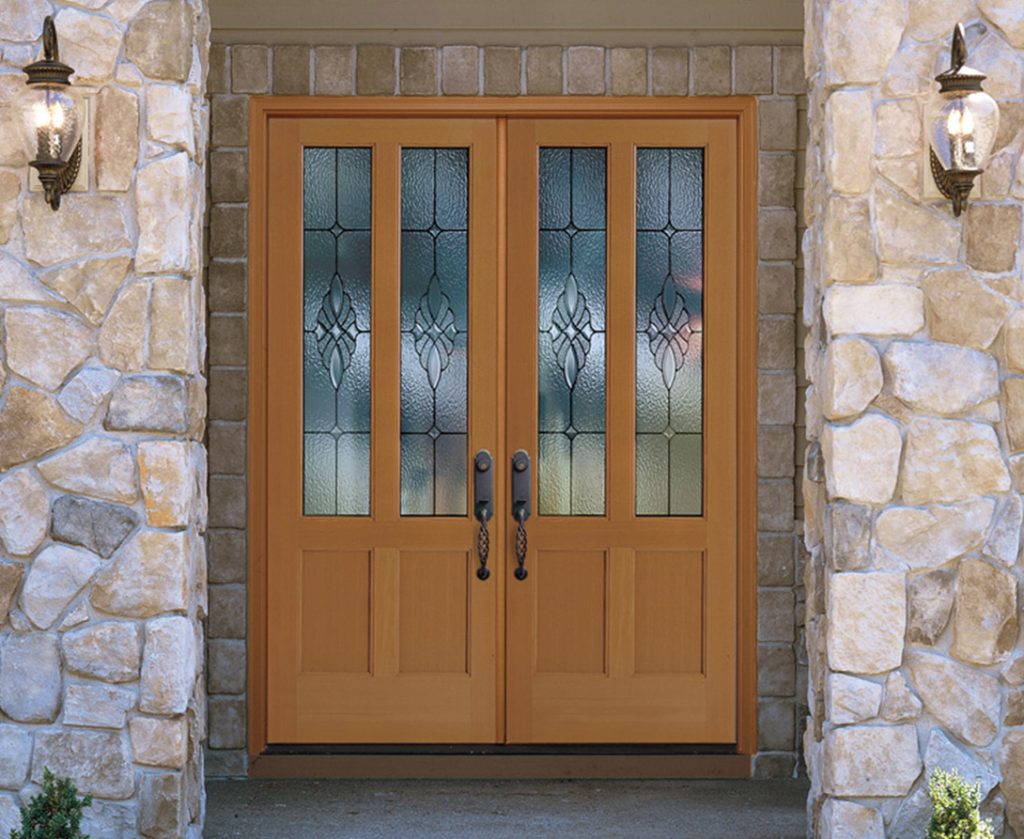 Simpson Double Contemporary Entry Doors