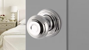Yale Expressions Hardware - Silver Interior Door Knob