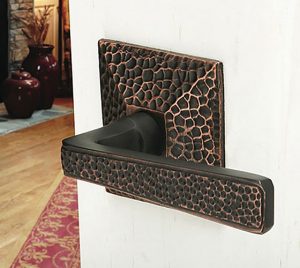 Emtek Hammered Lever